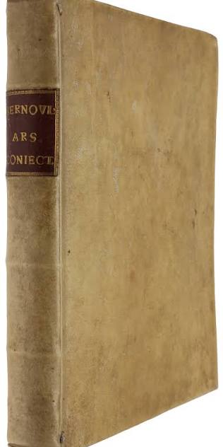 Ars Conjectandi, המהדורה הראשונה, 1713